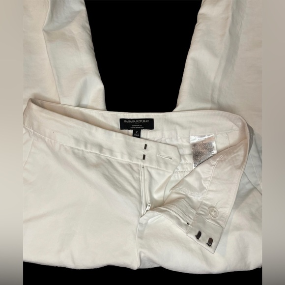 Banana Republic Dress Pants Hampton Fit White Size 2 - Picture 3 of 3